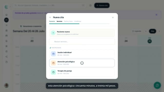 Cápsula: Agenda una cita en tu calendario